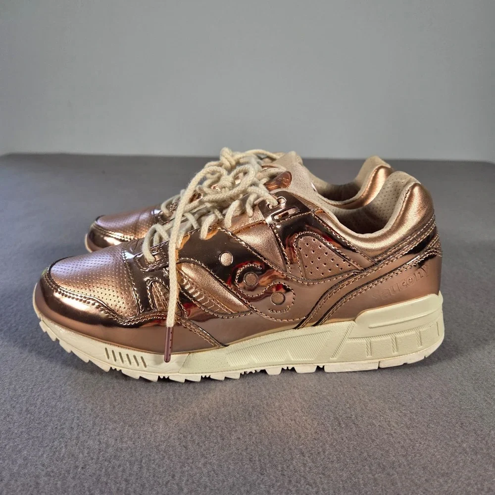 Saucony Grid SD Mens 8.5 Rose Gold Metallic Metals Pack Sneakers S70310-1